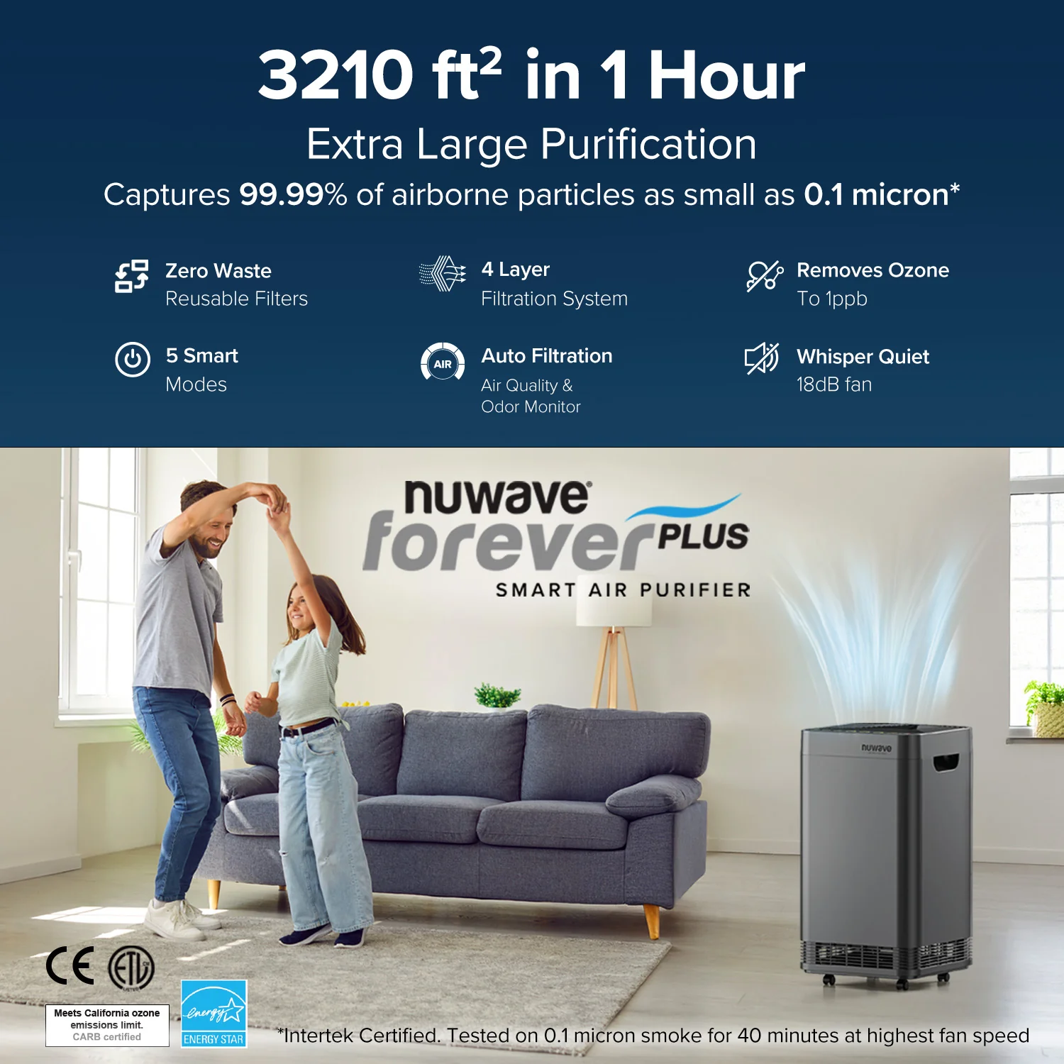 Nuwave Forever Plus Smart Air Purifier