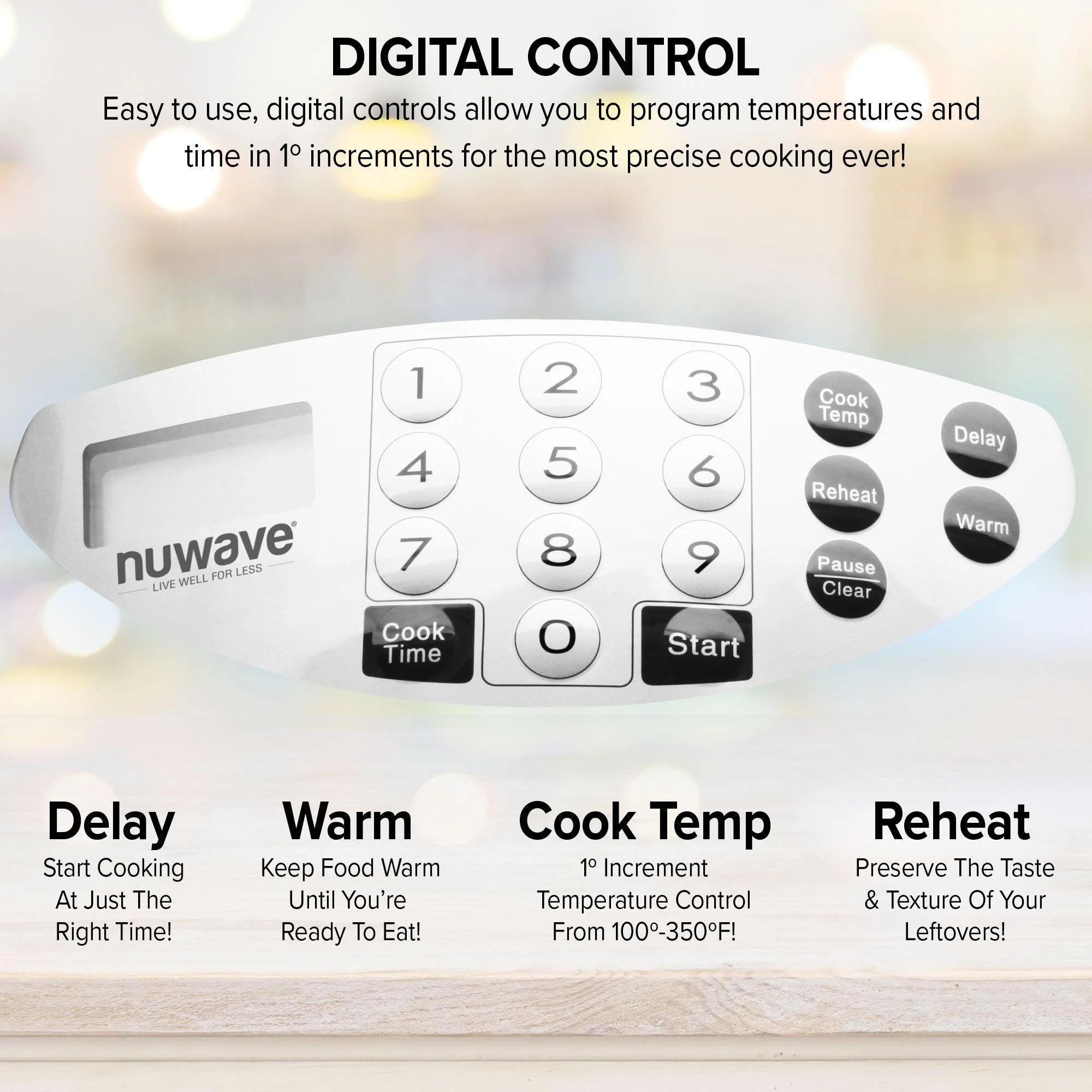 Renewed Nuwave Pro Plus Oven (Eggplant)