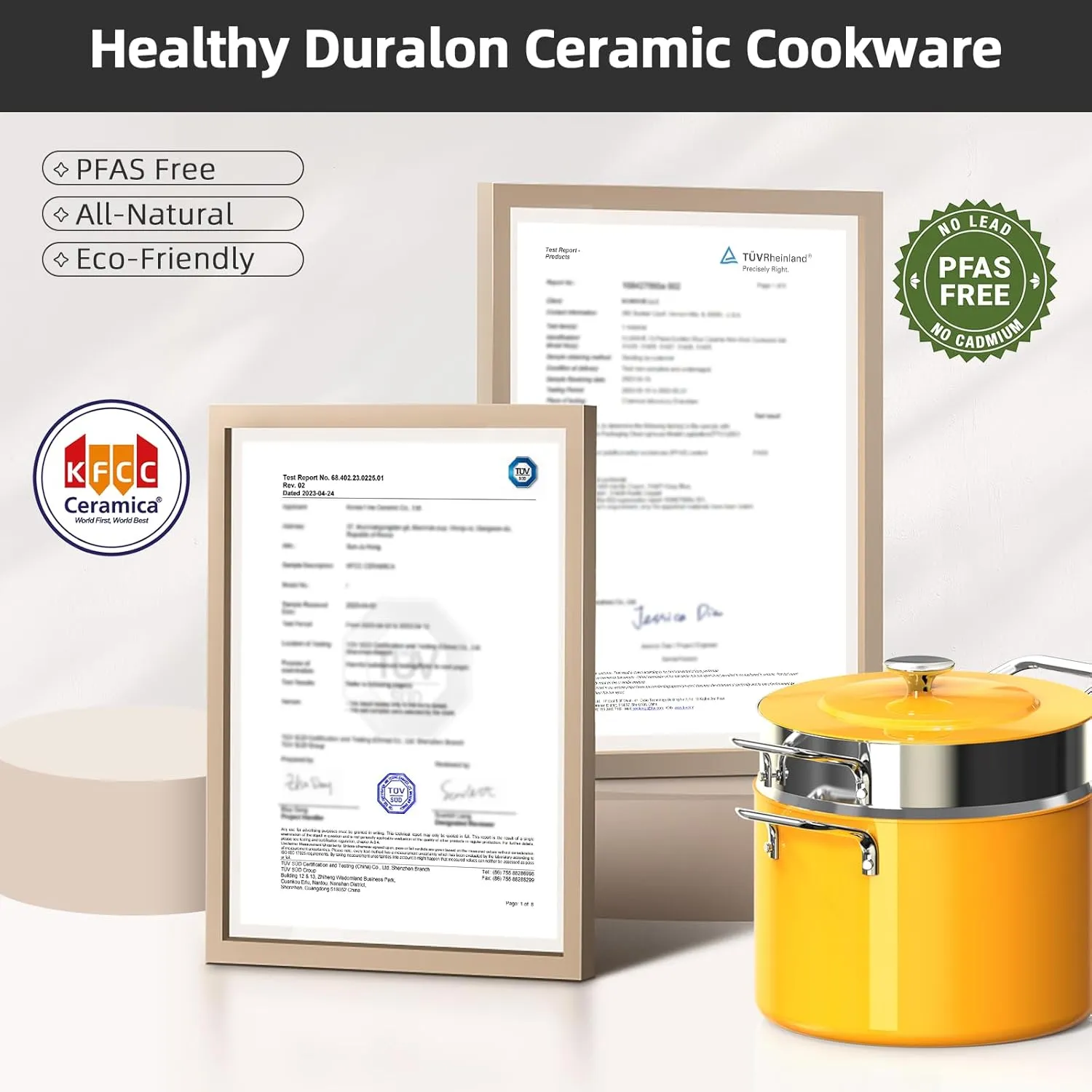 Duralon Blue Lux Non-Stick Cookware 13-Piece Set