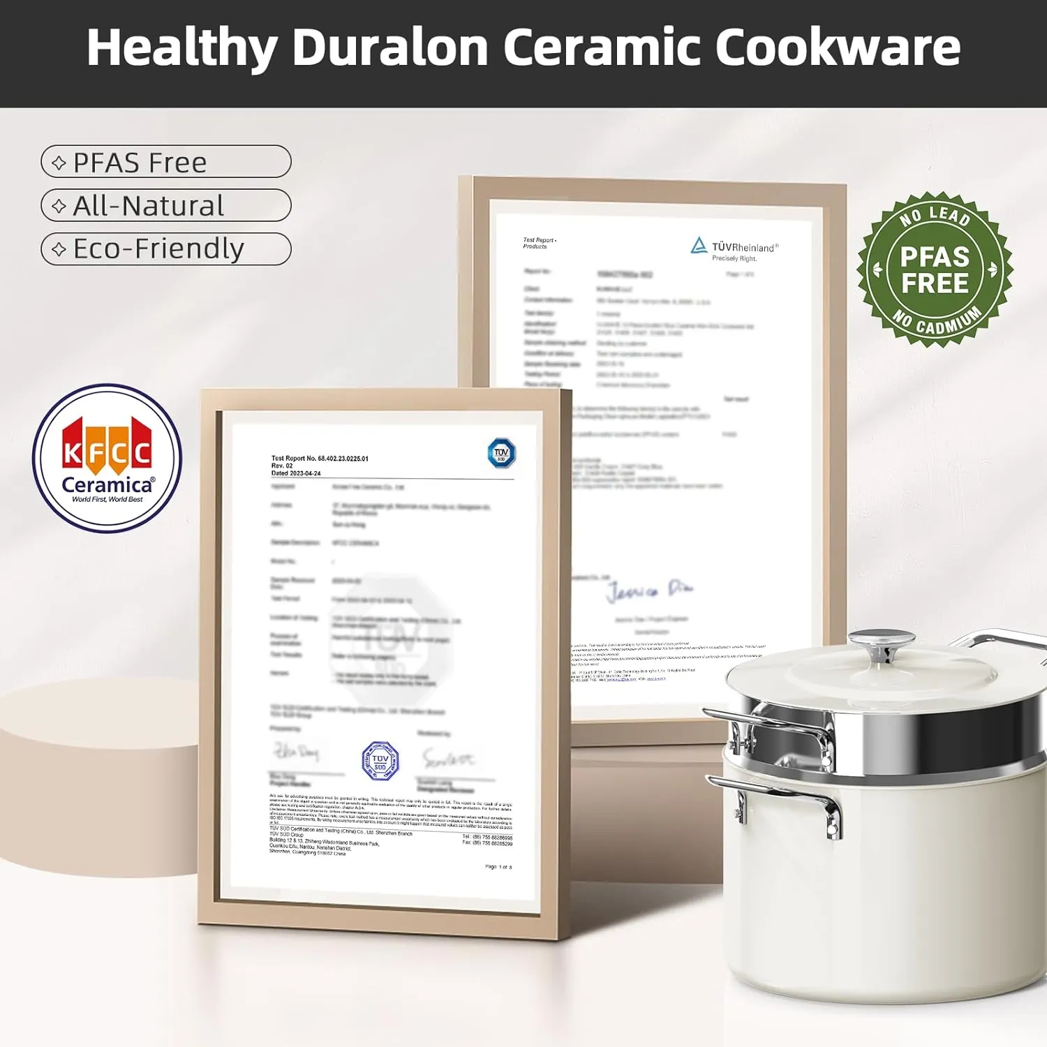 Duralon Blue Lux Non-Stick Cookware 13-Piece Set