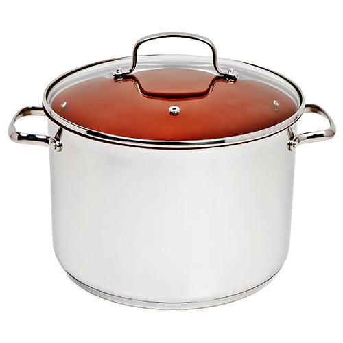 9-quart Stainless Steel Stock Pot with Lid