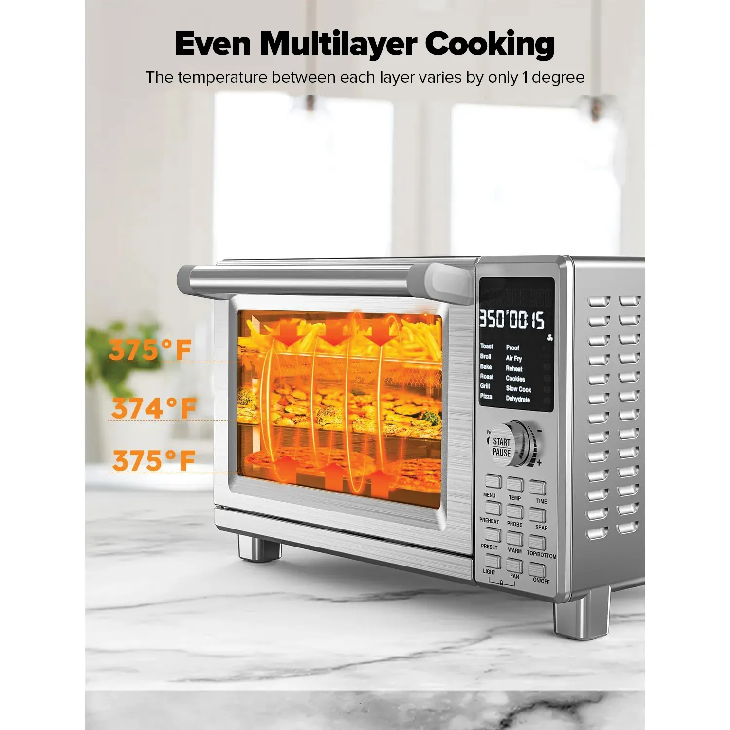 Nuwave Bravo XL Pro Smart Oven, Air Fryer & Grill