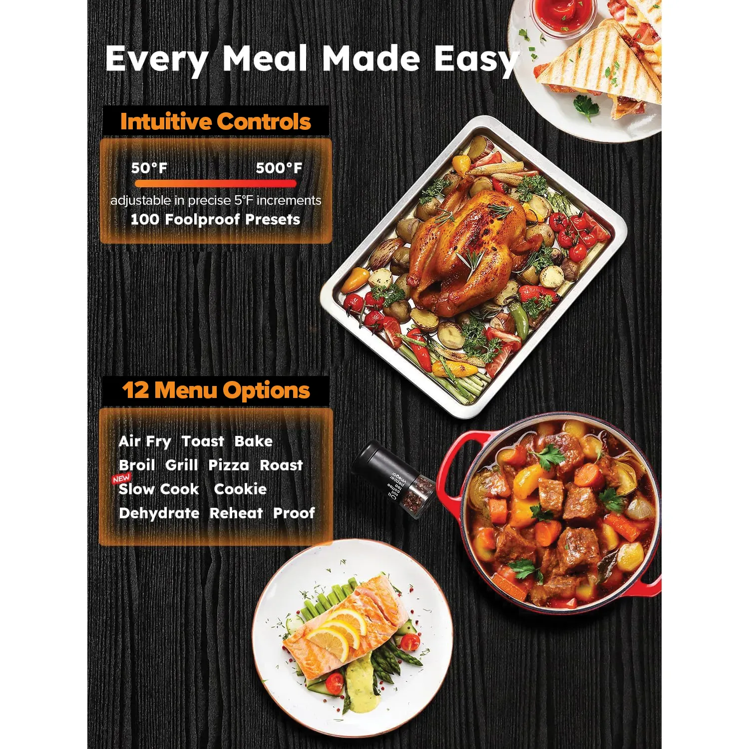 Nuwave Bravo XL Pro Smart Oven, Air Fryer & Grill 3 Nuwave Bravo XL Pro Smart Oven, Air Fryer & Grill