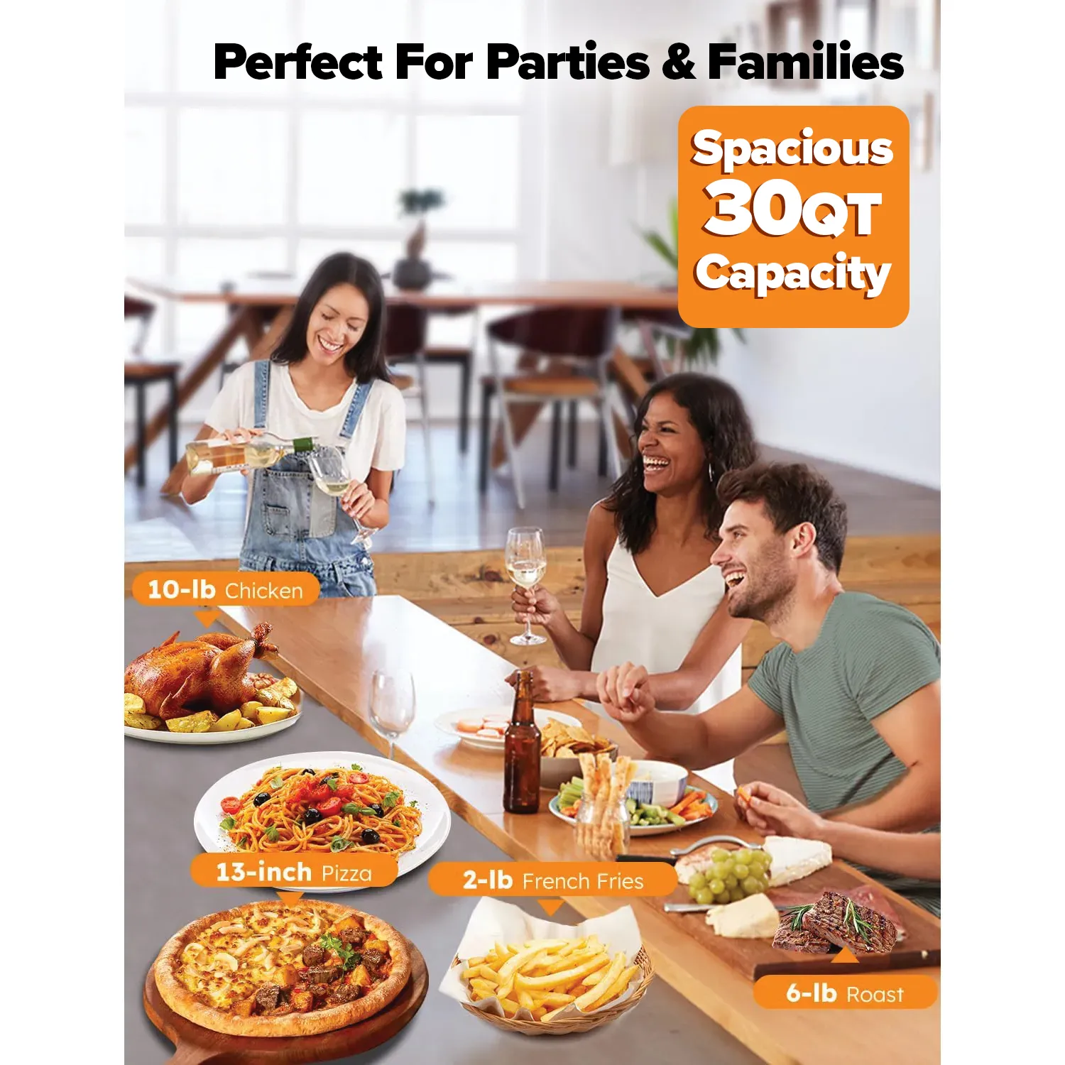 Nuwave Bravo XL Pro Smart Oven, Air Fryer & Grill 7 Nuwave Bravo XL Pro Smart Oven, Air Fryer & Grill