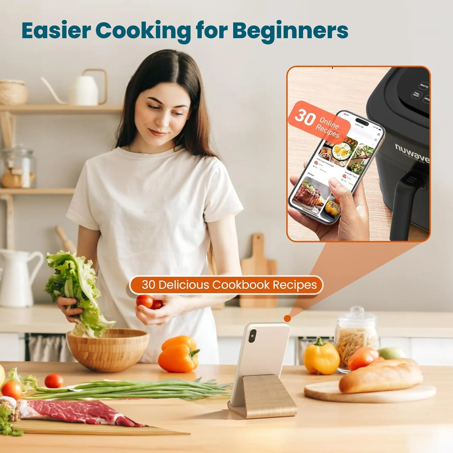 Nuwave Brio 6 QT Digital Air Fryer