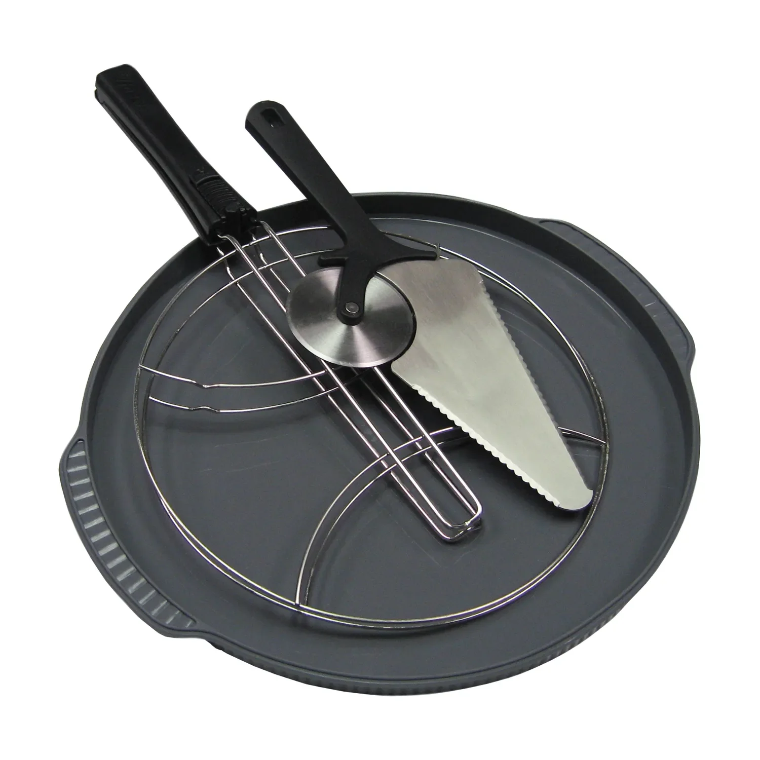 Nuwave Oven Pizza Kit with Pizza Liner, Pizza Flipper & Dual Pizza Cutter/Server