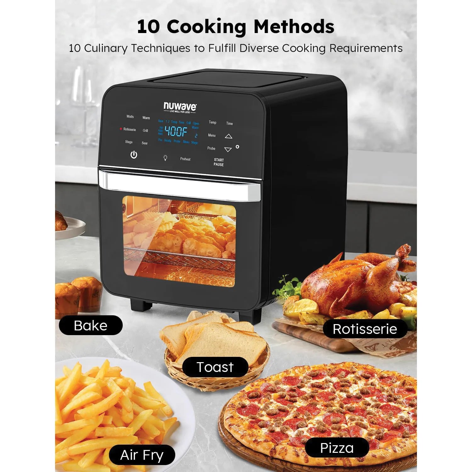 Nuwave Brio 15.5 QT Digital Air Fryer