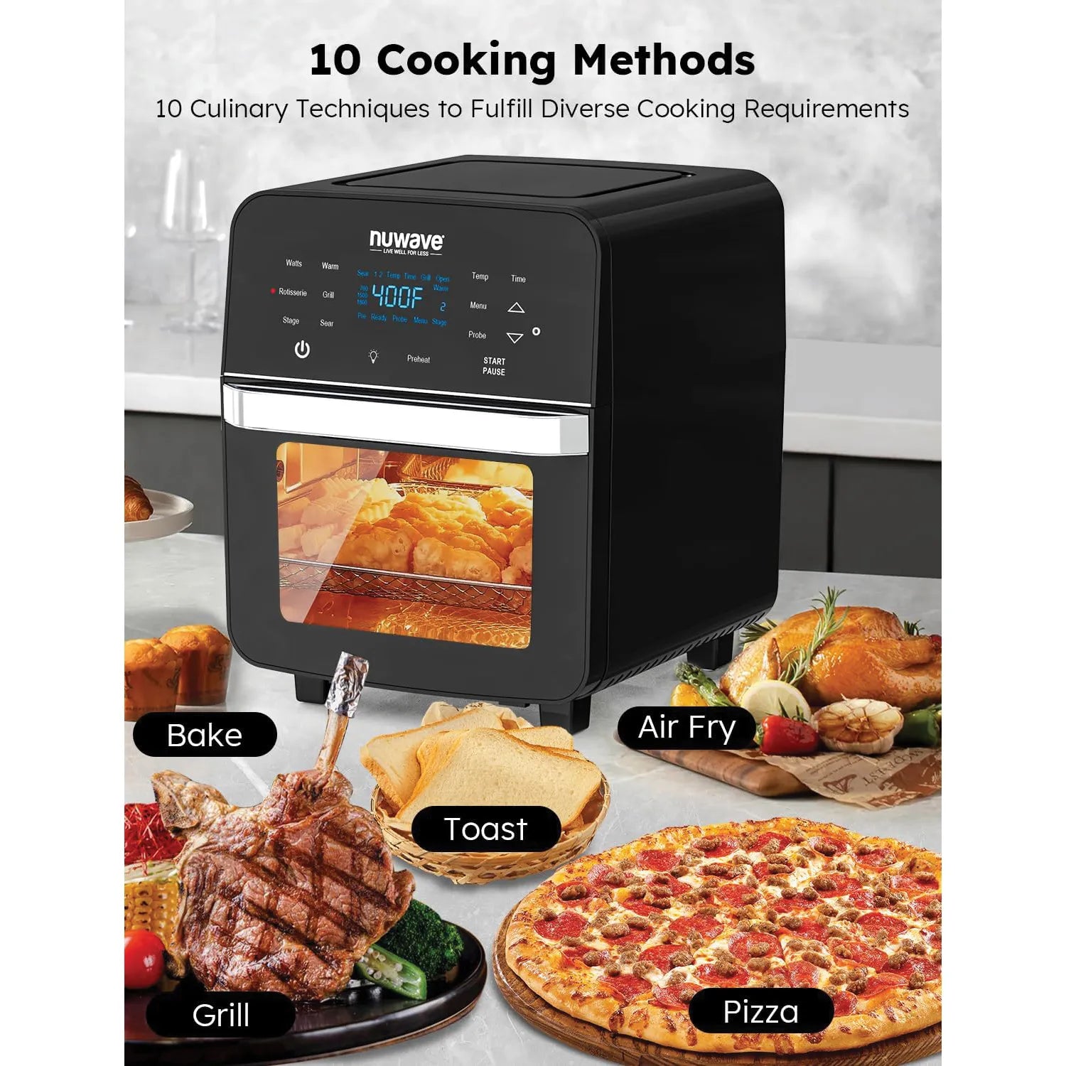 Nuwave Brio 15.5 QT Digital Air Fryer