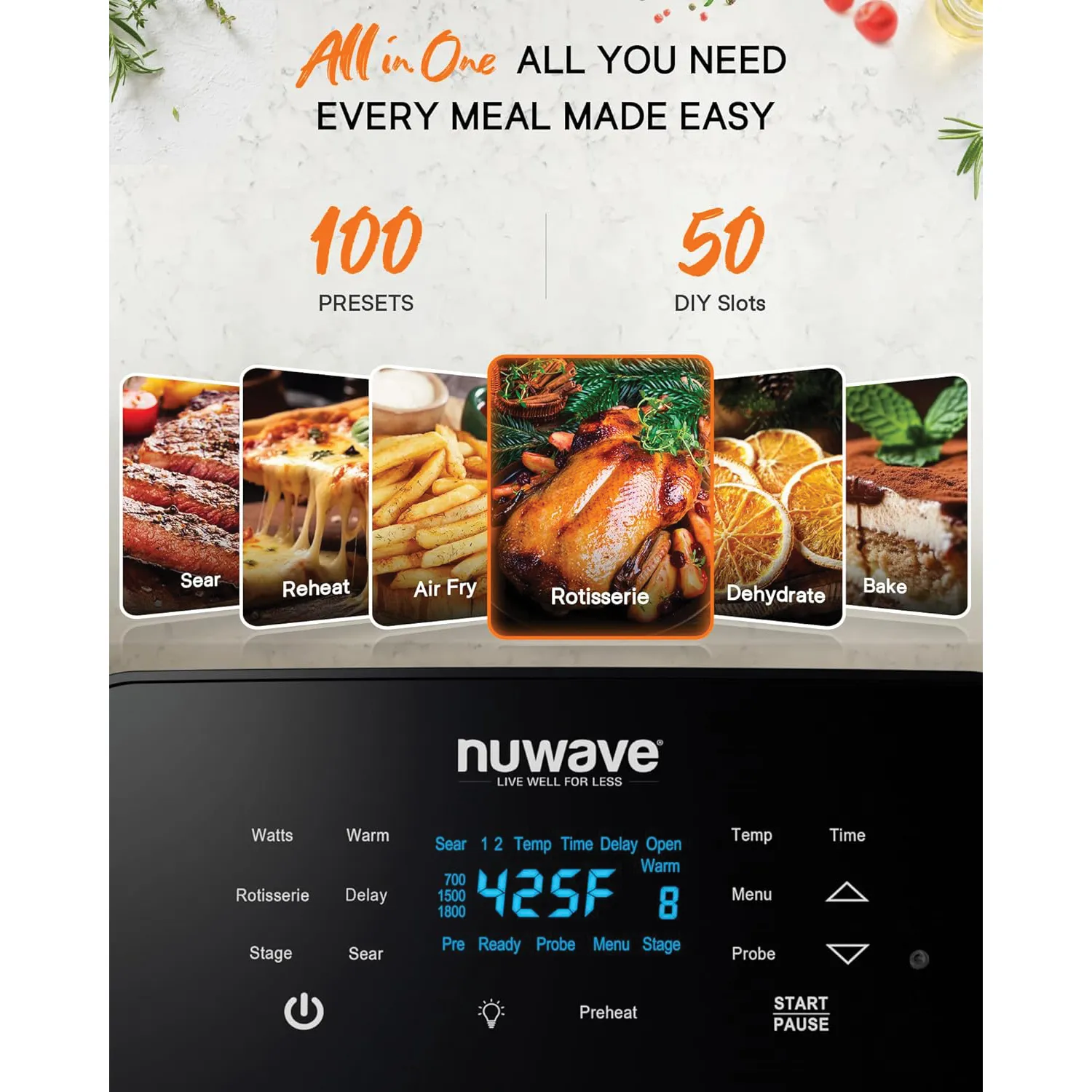Nuwave Brio 15.5 QT Digital Air Fryer