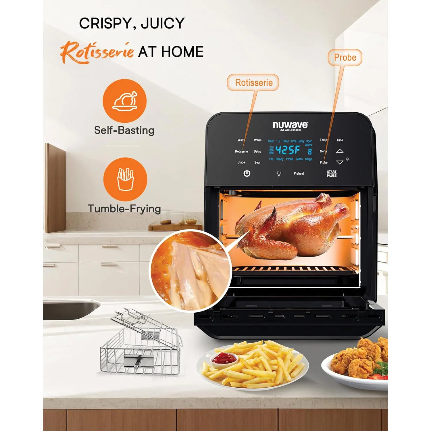 Nuwave Brio 15.5 QT Digital Air Fryer